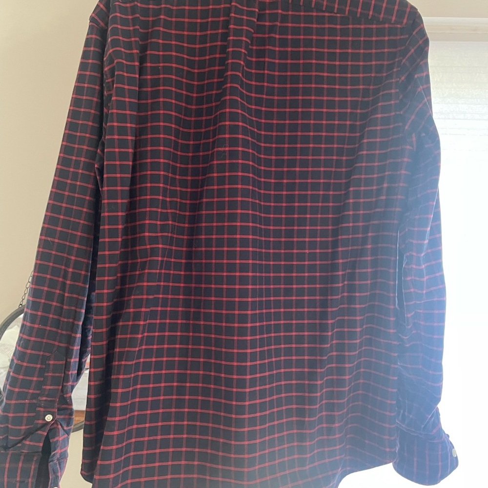 J. Crew Blue Casual Button Down Shirt - Picture 3 of 3